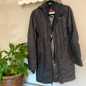 Women’s black Columbia jacket size M